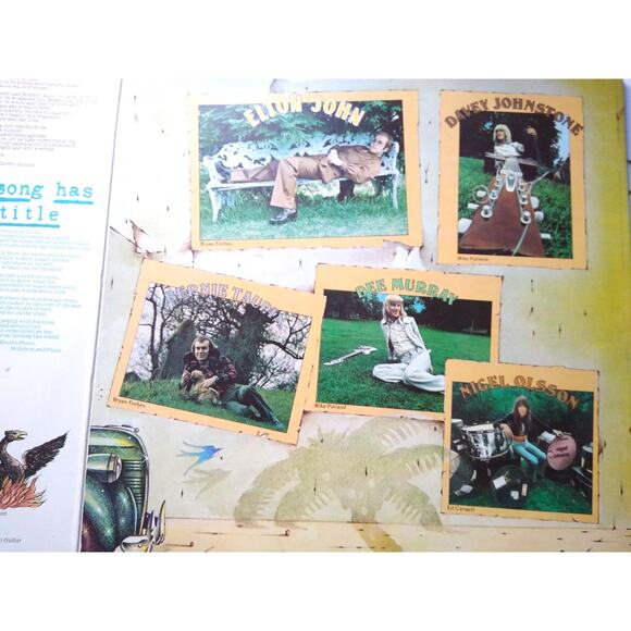 Elton John Goodbye Yellow Brick Road 1978 Vinyl LP Record Album COLORED Ltd Hype - Picture 9 of 10